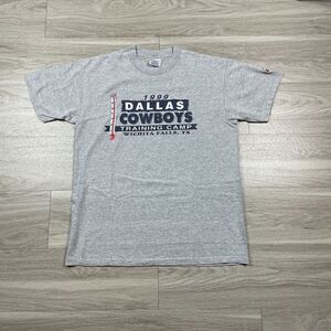 Vintage Dallas Cowboys Shirt Mens Large Gray Champion Training Camp Football